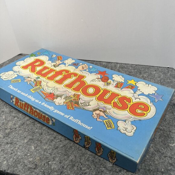 Vintage 1980 Ruffhouse Parker Brothers No 56 Strategy Board Game Complete - Picture 6 of 10